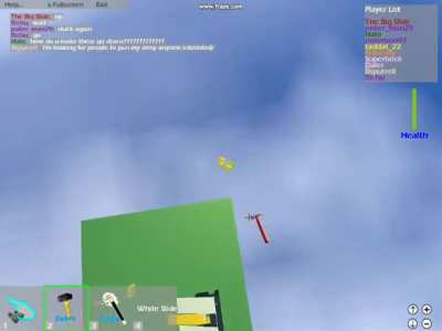 Roblox part 2 from the local player, DracoAxeMaster