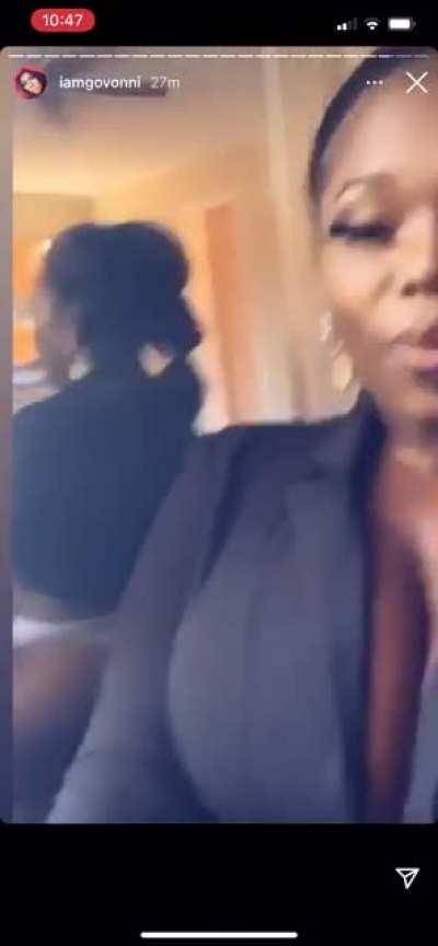 I’d pull the panties to the side