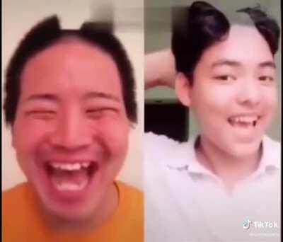 I’ll shave my hair too!