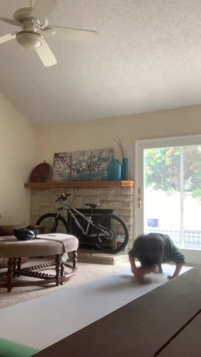 My entry for the quadrobics competition!