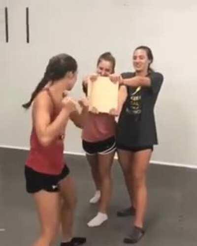 WCGW letting your friend swing their arm towards your head