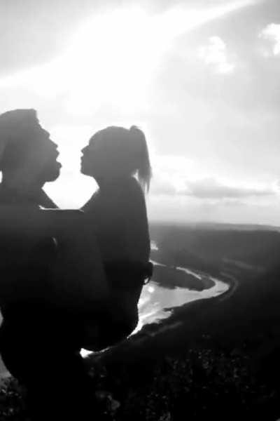 Your Mom riding your bully's Cock at the same spot your dad proposed her for marriage