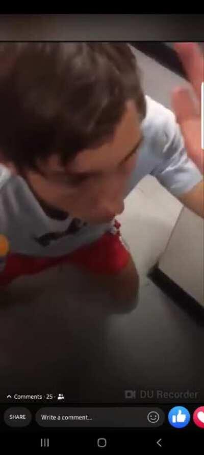 Maybe he's born with it , maybe it's ketamine.