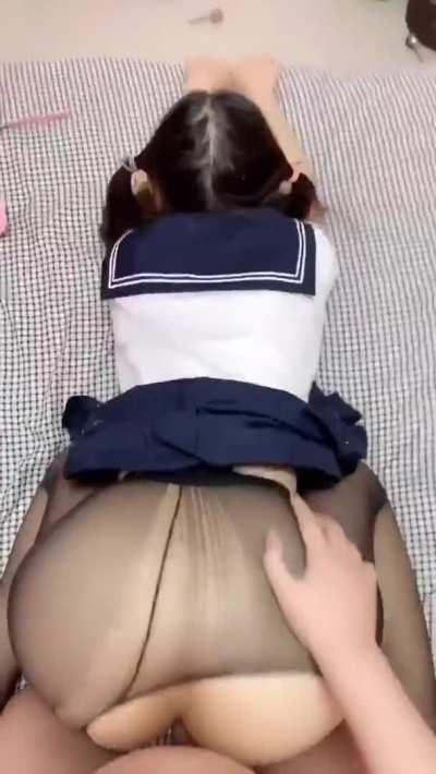 18 Years Old Amateur Asian Ass Creampie Doggystyle Girlfriend Homemade Schoolgirl