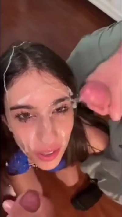 Cum compilation for hot slut