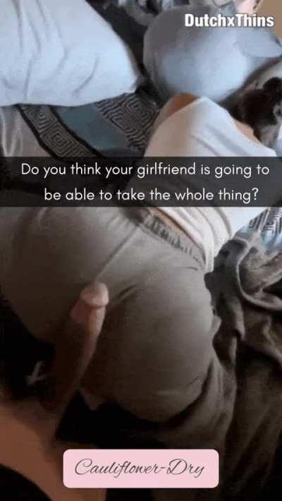 She takes it like a pro....