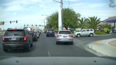 Karen has serious road rage