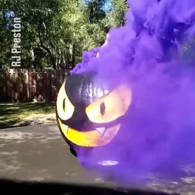 This Gastly Halloween Carving