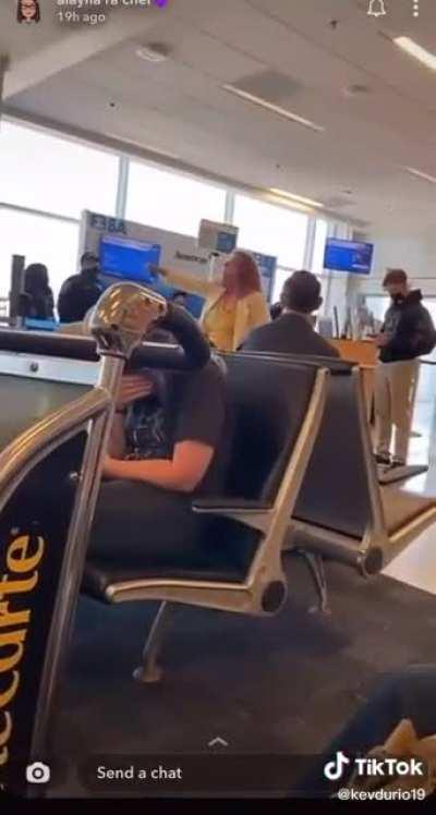 Manager of the airport, yeah okay karen