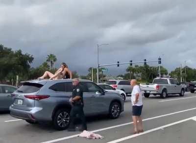 Molly was Sweating in this summer heat!!