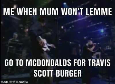 Thom wants his travvy patty