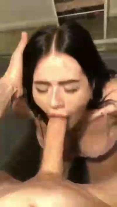 I love how she takes it all!!