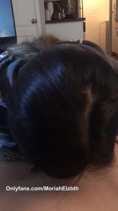 Slow deepthroat [OC][GIF]