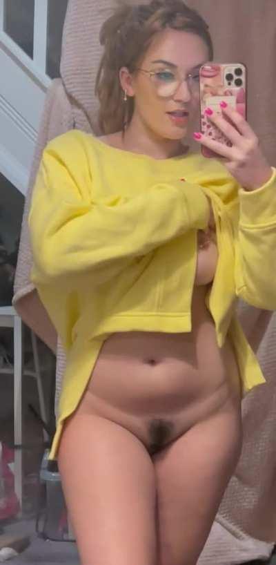 I feel so sexy when I just wear my glasses and a baggy jumper ;)