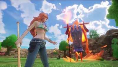 NAMI HAPPINESS PUNCH IN ODY reaction by Geo