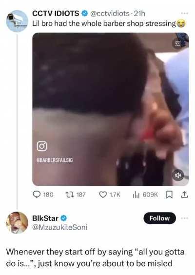 I don’t think there’s a way back from this, lil man…