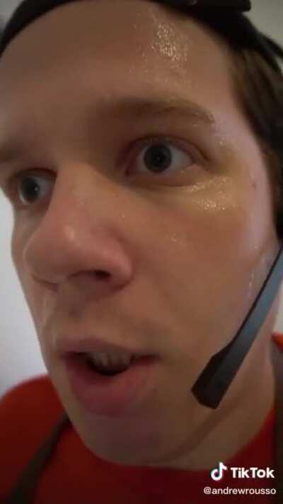 Not cringe, but r/abruptchaos didn't like it.