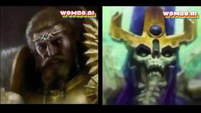 what if i was the god-king and you were the undying king and we played fortnite together 🥺👉👈