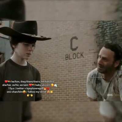 rick finds out that carl is cringe