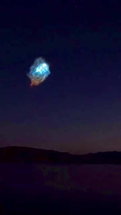 Falcon 9 Twilight Phenomenon ✨🚀✨