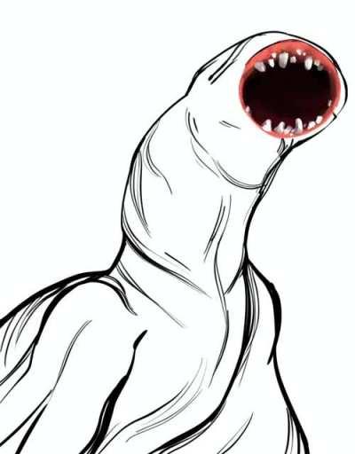 Popping mouth Khezu (instagram: @meatgraffiti) sound warning!