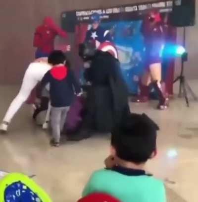 He went for the head