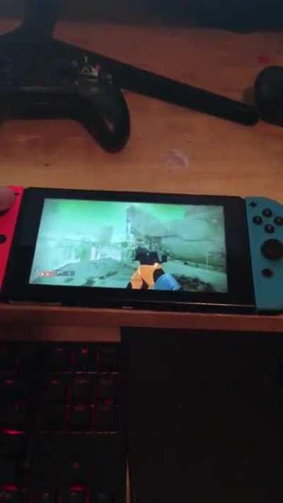 Some tinkering with my switch and now I can stream destiny to it :D