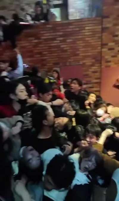 South Korea Halloween stampede.