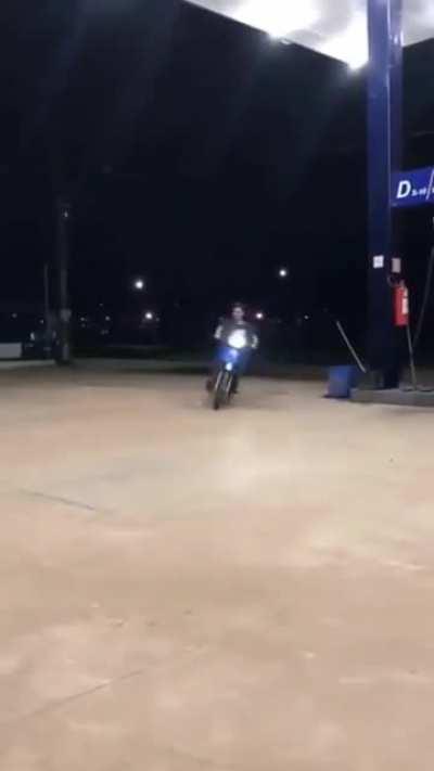 Gas station blunder