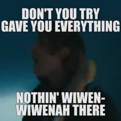 NOTHIN' WIWEN-WIWENAH THERE