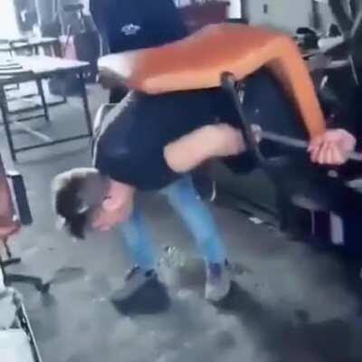 WCGW falling asleep at work