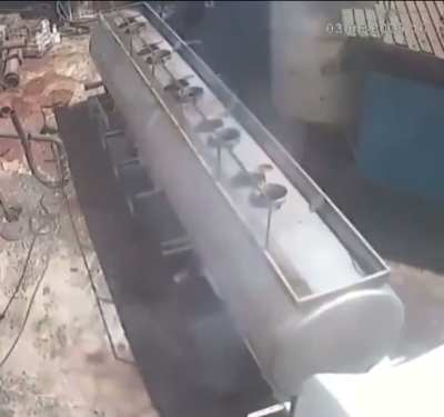 Cigarettes and flammable gas.