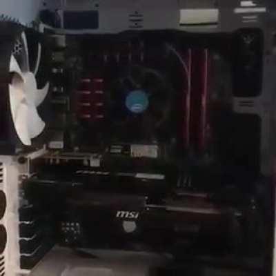 You might have put something together wrong