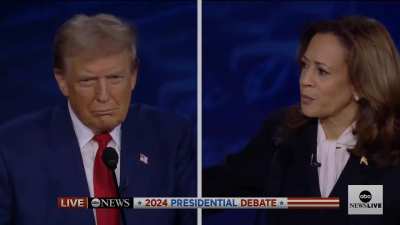 Kamala avoiding a slur like a true Vaushite