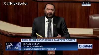 Al Green announces he will be bringing articles of impeachment against President Trump.