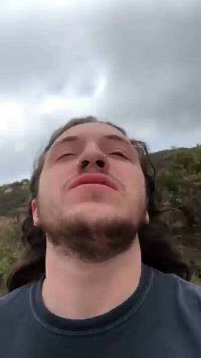 wizard creates clouds of weed