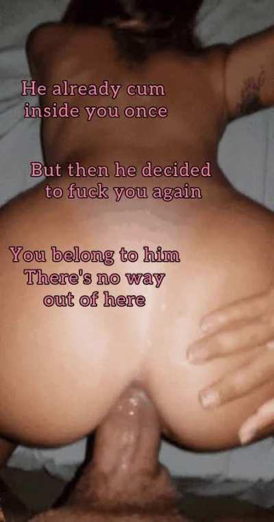 You're just a fucktoy now