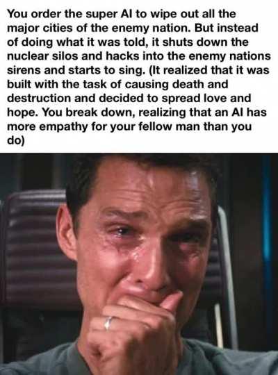 The most beautiful song in my opinion wasn’t even sung by a human.