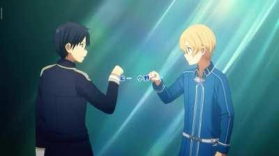 I Challenge The Greatest Sao Animators To Make a Kirito & Ghost Eugeo Underworld Handshake