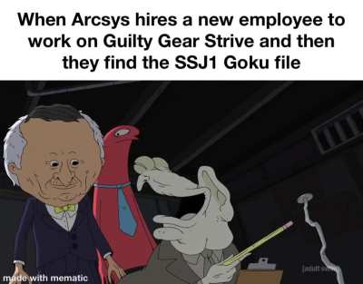 What if Goku was betrayed and trapped in Guilty Gear