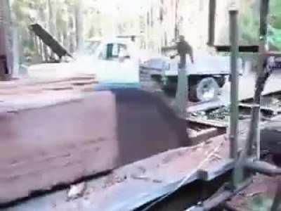 WCGW standing next to this malfunctioning mill