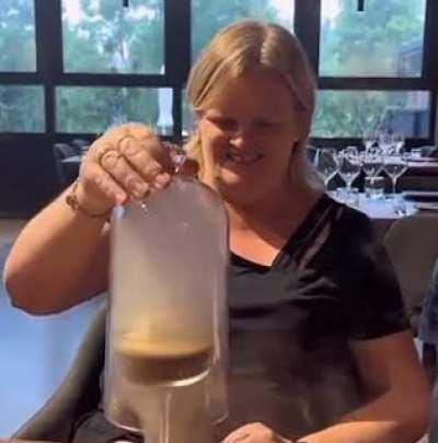 To drink a fancy cocktail