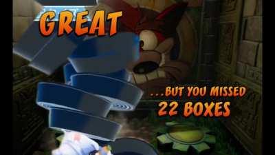 Great ...but you missed few boxes Peko