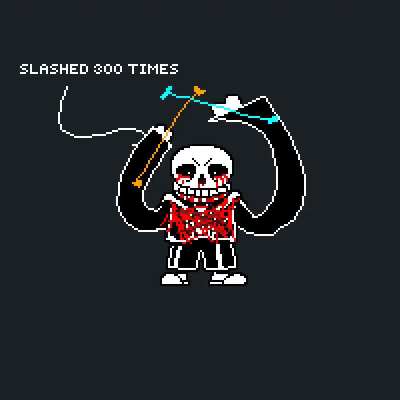 Why does sans in so many fangames look like this?