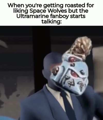 When an Ultramarines fan starts talking