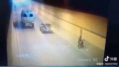 Never turn your back on the enemy