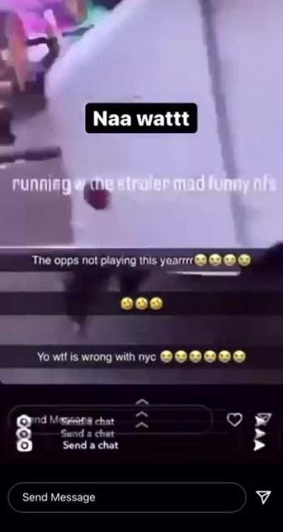 Throwing your Opps Baby in the trash can is crazy 🤦🏿‍♂️. The dad is even worse for allowing that.