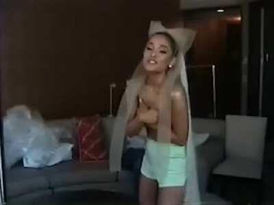 Some nice feet and a topless Ari!