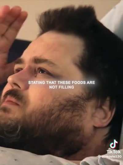 Diet of an 800 lbs man in America