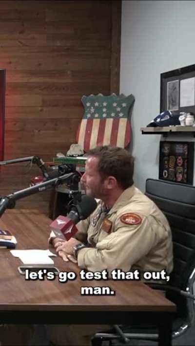 Tell me what it's like to fly an F18 Hornet to the edge of space.